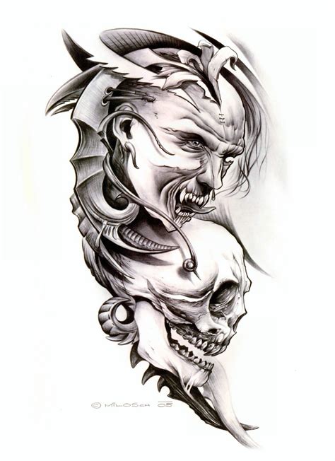 demon tattoo designs